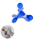 Frog Type Massager Manual Balance Four Ball Massager Waist Massage Ball