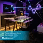 JSK-P22 Smart RGB Mosaic Light Rhythm Light Support Amazon Alexa / Google Assistant /DuerOS - Image 5