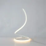LED Spiral Table Lamp Home Living Room Bedroom Decoration Lighting Bedside Light - Image 3