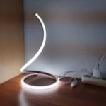 LED Spiral Table Lamp Home Living Room Bedroom Decoration Lighting Bedside Light - Image 4