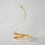 LED Spiral Table Lamp Home Living Room Bedroom Decoration Lighting Bedside Light - Image 8