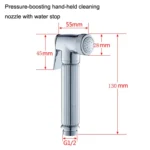 Multifunctional Wome Washers Pressure With Water Stop Woman Wash Nozzle Set - Image 3