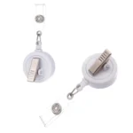 2 PCS Night Starry Sky Marble Crack Puller Retractable Buckle Lanyard Business Key Buckle Card Holder - Image 3