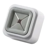 Wall-mounted Plastic Free Punch Towel Rack Kitchen Dish Cloth Hook - Image 2