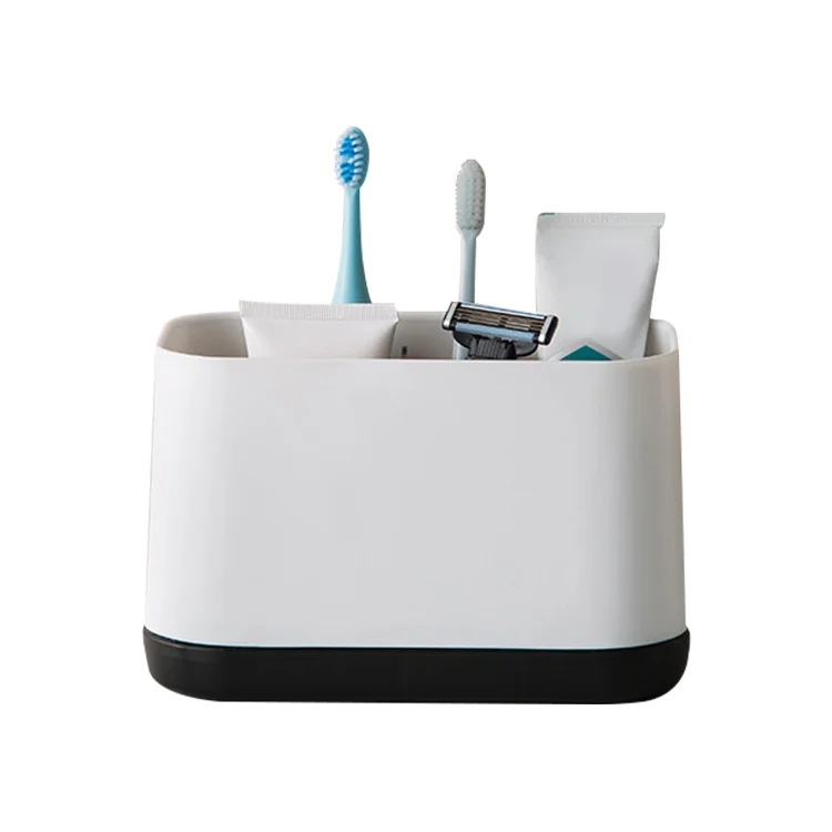 TBD0423734301A.webp Removable Toothbrush Toothpaste Storage Toilet Set Shelf - Image 1