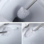 Bathroom Cleaning Brush Creative Stainless Steel Toilet Brush - Image 5