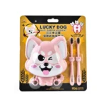 Cartoon Dog Suction Wall Toothbrush Toothpaste Shelf, Size:16x14x5cm - Image 4