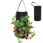 Felt Hanging Strawberry Naked Root Plant Non-woven Planting Bag - Image 2