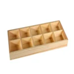 Succulent Wooden Storage Box Landscape Garden Decoration - Image 2