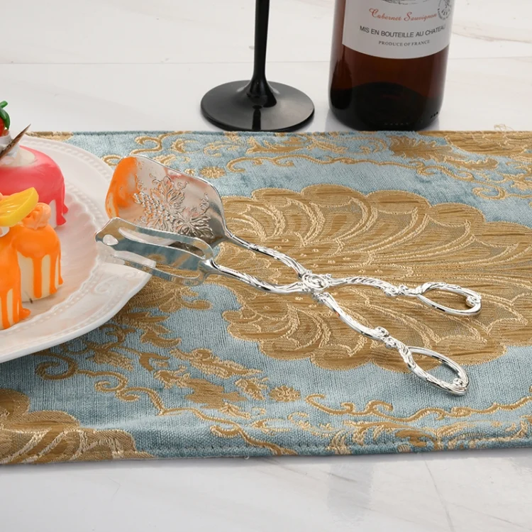 TBD0423760001A.webp Retro Zinc Alloy Cutlery Cake Fruit Dessert Salad Clip - Image 1