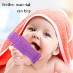Silicone Robot Teether Baby Chewing Sensory Pendant Necklace - Image 4