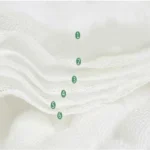 2 PCS Cotton 6-layer Gauze Saliva Towel Medical Seersucker Small Square Scarf - Image 3