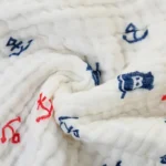 2 PCS Cotton 6-layer Gauze Saliva Towel Medical Seersucker Small Square Scarf - Image 4