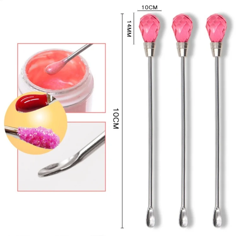 TBD0423941701A_2.webp 3 PCS Stainless Steel Nail Tool Stirrer - Image 3