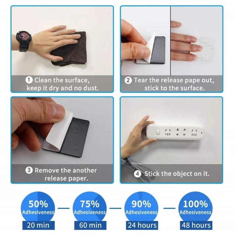 TBD0424015401_B3.webp Square EVA Foam Double-sided Adhesive High-viscosity Sponge Sticker - Image 4