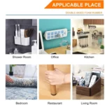 Square EVA Foam Double-sided Adhesive High-viscosity Sponge Sticker - Image 6