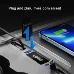 For Tesla Model 3 / Y 27W Quick Interior Charger Intelligent 8 Pin Docking Station HUB - Image 7