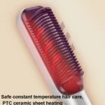 ZF-888 60W Dual-Purpose Splint Electric Curling Comb For Straight Hair And Curly Hair - Image 4