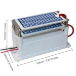 Portable Ceramic Ozone Generator Two Sheets Air Purifier Sterilizing Active Oxygen Purifier - Image 5