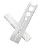 Tile Universal Hole Positioner Multifunctional Marble Perforation Measurement Adjustable Wall Floor Tile Measuring Device