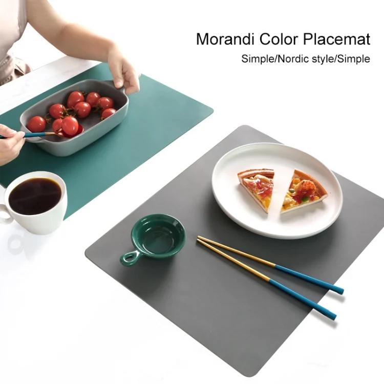 TBD0424297401A_4.webp Nordic Style Food Grade Silicone Pad Tableware Environmental Insulation Pad Placemat - Image 5