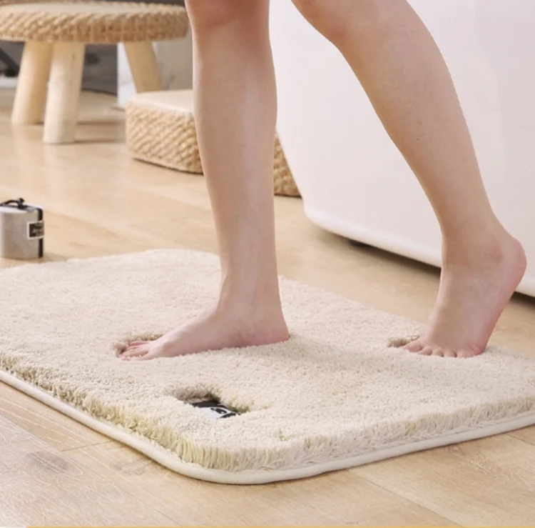 TBD0424322001A_4.webp Bathroom Toilet Absorbent Bath Mat Carpet Bedroom Non-slip Foot Pad - Image 5