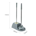 Household Long Handle Toilet Brush Suction Set Without Dead Angle Cleaning Brush - Image 2