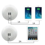 A78B LED Night Light With USB Port Intelligent Light Control Sensor Light - Image 4