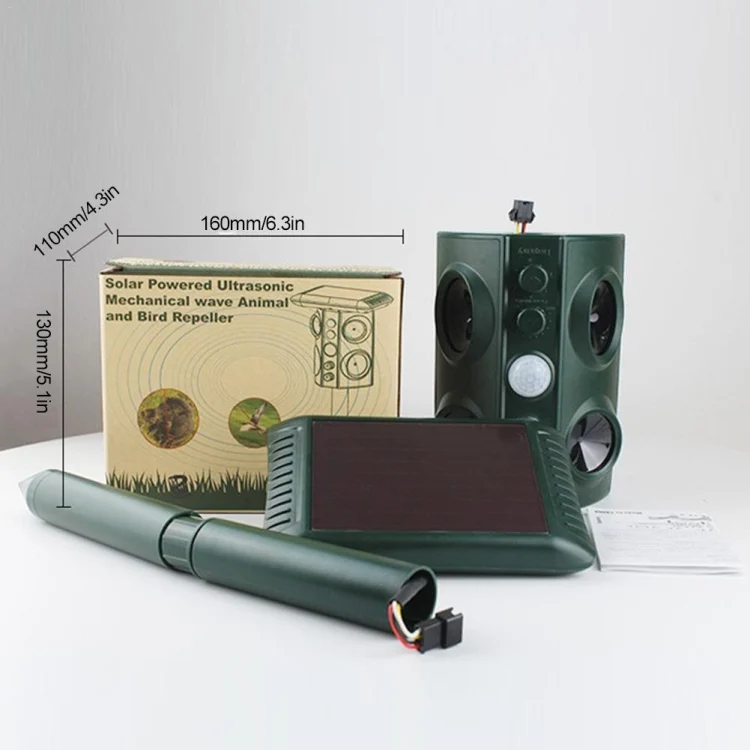 TBD0424332501A_4.webp Outdoor Solar Animal Repeller Ultrasonic Vibration Multi-functional Snake Repeller - Image 5