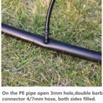 2 PCS Dripper PE Pipe Mountain-shaped Hole Punch Garden Irrigation Opening - Image 7