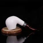 Meerschaum Resin Pipe Removable and Washable Filter Full Set of Accessories for Pipe Smoking - Image 3