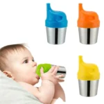 Food Grade Silicone Soft Bottle Cap Straw Accessories Elephant Spill Proof Leak Proof Bottle Cap - Image 3