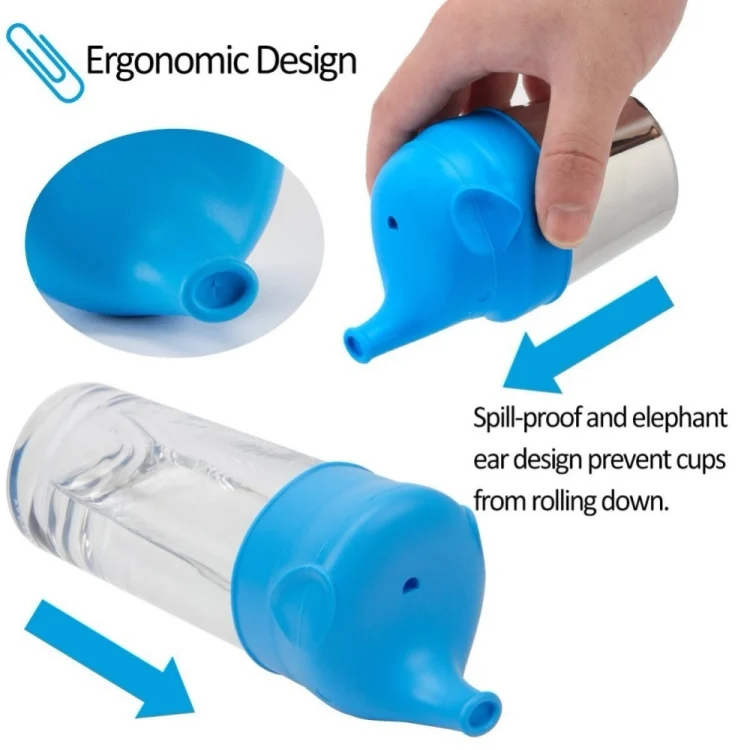 TBD0424428501A_5.webp Food Grade Silicone Soft Bottle Cap Straw Accessories Elephant Spill Proof Leak Proof Bottle Cap - Image 6