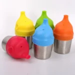 Food Grade Silicone Soft Bottle Cap Straw Accessories Elephant Spill Proof Leak Proof Bottle Cap - Image 7