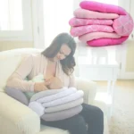 Baby Feeding Pillow Multi-functional Newborn Baby Breastfeeding Artifact Anti-vomiting Crib - Image 2