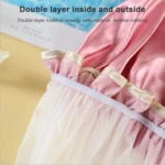 Thick Waterproof Bath Hat Double Layer Shower Hair Cover Women Supplies Shower Caps, Size:28cm - Image 6