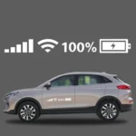 10 PCS Car Windshield Stickers Signal WiFi Power Vinyl Decal  Car Stickers