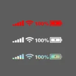10 PCS Car Windshield Stickers Signal WiFi Power Vinyl Decal  Car Stickers - Image 2
