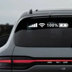 10 PCS Car Windshield Stickers Signal WiFi Power Vinyl Decal  Car Stickers - Image 4