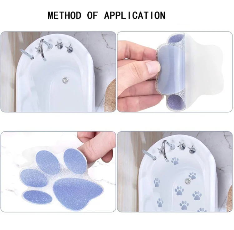 TBD0424581402_B6.webp 10 PCS PEVA Non-Slip Sticker Bathtub Cartoon Non-Slip Sticker - Image 7