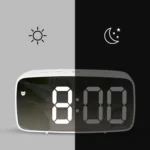 Battery Plug-In Dual-Purpose LED Clock Bedside Alarm Clock, - Image 6