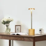 Creative USB Rechargeable Solid Wood Hotel Desk Light LED Children Student Dormitory Eye Protection Reading Learning Lamp - Image 5