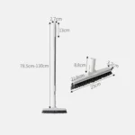 Toilet Brush Long Handle Bristle Floor Brush Bathroom Tile Wall Brush Gap To Dead Corner Cleaning Brush - Image 10
