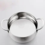 Si Gang 24CM Stainless Steel Drum-shaped Large-capacity Extra Thick Soup Pot - Image 2