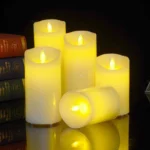 3 PCS LED Electronic Candle Light Birthday Wedding Home Decoration Props Candle Holder 220V, Size: - Image 6