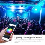 Bluetooth Suit Smart Music Sound Control Light Strip Waterproof 5050 RGB Colorful Atmosphere LED Light Strip With 24-Keys Remote Control - Image 5