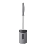 Stainless Steel Wall-mounted Home Soft Brush Toilet Brush - Image 2