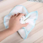2pcs Bamboo Fiber Dish Cloth Household Rag Eight-layer Thickened Non-stick Oil Cleaning Rag Random Color - Image 7