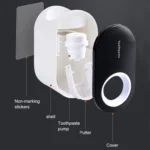 Automatic Toothpaste Squeezing Wall-mounted Toothpaste Rack - Image 8