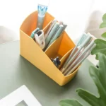 Home Office Plastic Storage Box Desktop Student Stationery Rack Cosmetic Box - Image 7